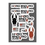 Hard Enduro Burros Sticker Hits