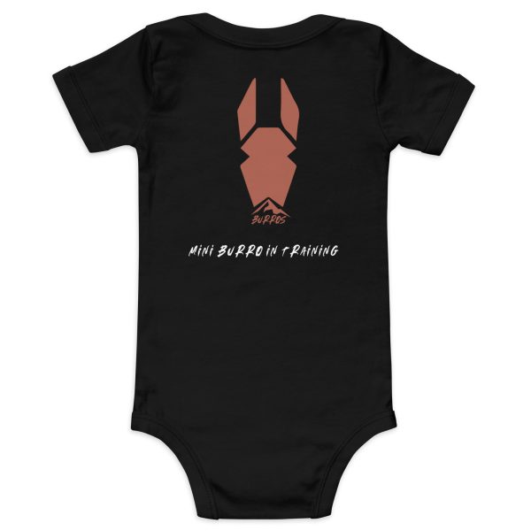 Mini Burro In Training short sleeve one piece