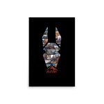 Premium Burros Collage Head Poster Photo Quality