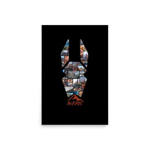 Premium Burros Collage Head Poster Photo Quality
