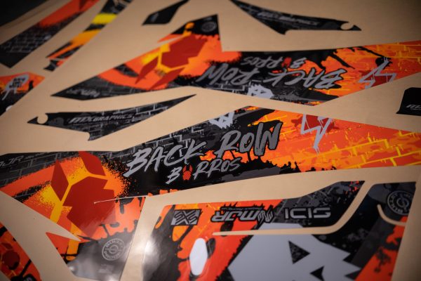 Backrow Burros Edition 26’ KTM XC-W, XC 300, EXC-F/XCF-W Premium Grunge Graphics Kit