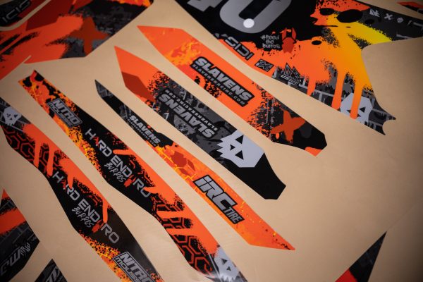 Backrow Burros Edition 26’ KTM XC-W, XC 300, EXC-F/XCF-W Premium Grunge Graphics Kit