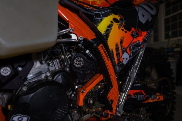 Backrow Burros Edition 26’ KTM XC-W, XC 300, EXC-F/XCF-W Premium Grunge Graphics Kit