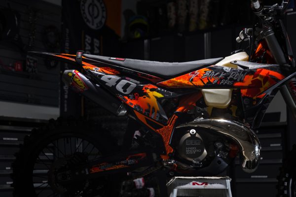 Backrow Burros Edition 26’ KTM XC-W, XC 300, EXC-F/XCF-W Premium Grunge Graphics Kit